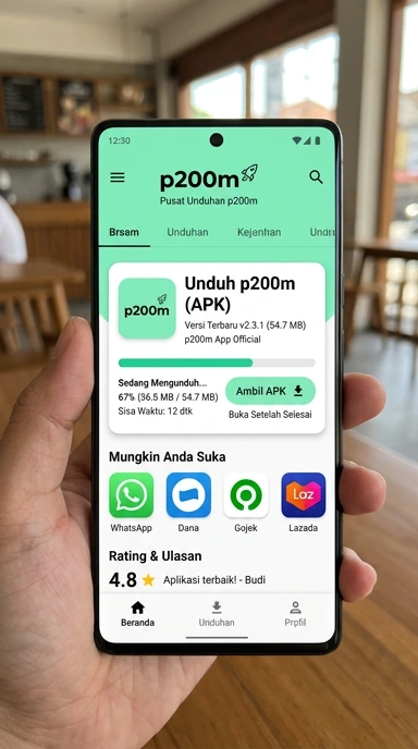 Panduan Lengkap Unduh dan Instal p200m APK